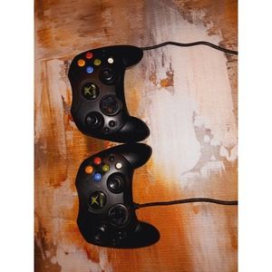 2 Microsoft First Generation Xbox Controllers